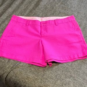 Lilly Pulitzer Pink Textured Shorts